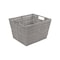 Simplify Large Rattan Storage Tote Basket in Grey 25451-GREY - alternate 1